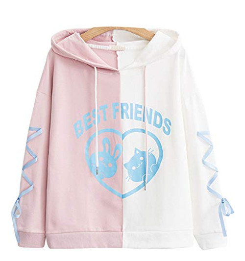 CRB Fashion Womens Girls Teens Teenagers Kawaii Cute Bunny Bear Sweater Hoodie Top Shirt Sweatshirt Bunny #7