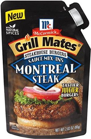 McCormick 283 oz Grill Mates Sauce Mix Ins Montreal Steak Pack of 3
