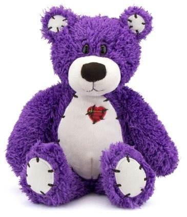 Purple Tender Teddy Stuffed Teddy Bear 12 Stuffed Plush Toy