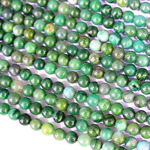 Natural Genuine Green Jade Round 6mm Real Gemstone Loose Beads Findings for Jewelry Making Natural Genuine Green Jade Round 6mm Real Gemstone Loose Beads Findings for Jewelry Making