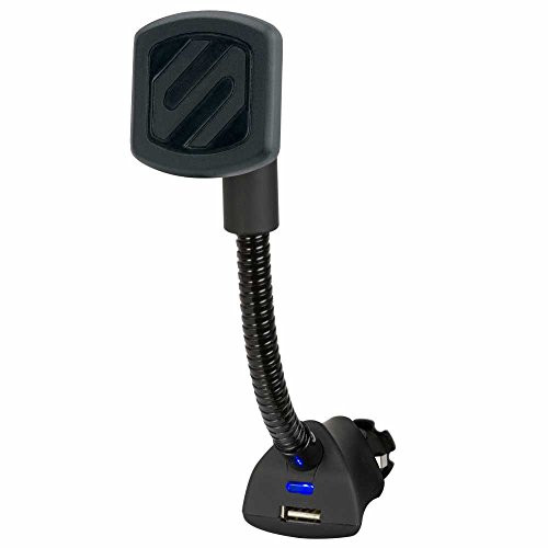 SCOSCHE MAG12VB MagicMount Magnetic Phone/GPS Power Outlet Mount for the Car in Frustration Free Packaging