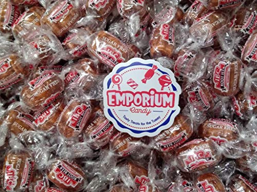 IBC Sugar Free Root Beer Barrels  Delicious Individually Wrapped Root Beer Barrels 1 lb Bulk Candy with Refrigerator Magnet