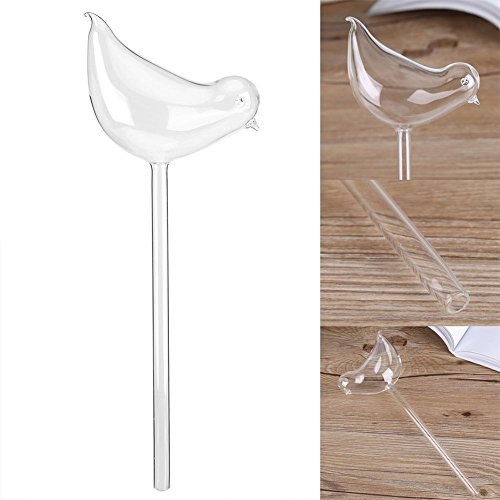 Liineparalle Plant Waterer Bird Shape Plants Self Watering Device Automatic Clear Glass Water Feeder for House Plants Flowers Liineparalle Plant Waterer Bird Shape Plants Self Watering Device Automatic Clear Glass Water Feeder for House Plants Flowers
