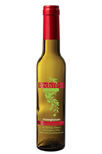 Worlds Finest Pomegranate Balsamic Vinegar 200 Milliliter or 676 Fluid Ounces by Redstone Olive Oil