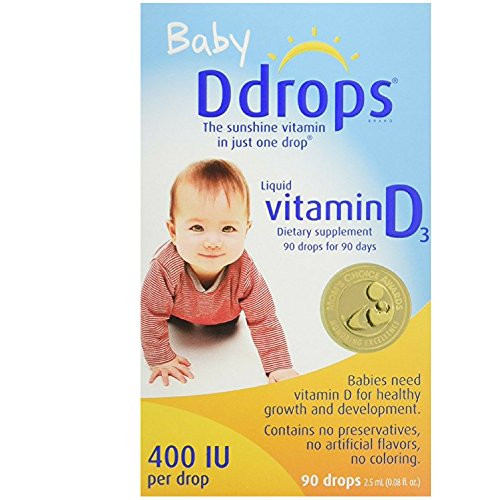 Ddrops Baby 400 IU Drops 2Count