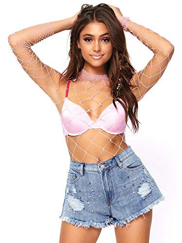 Leg Avenue Womens Lingerie Pink One Size