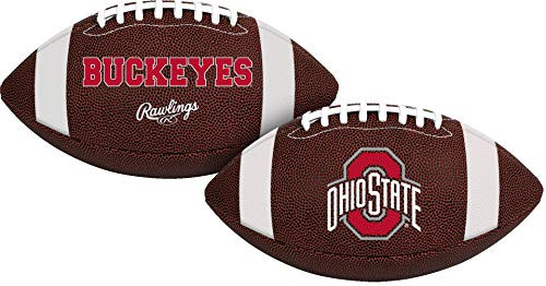 Rawlings Official NCAA Air It Out Gametime Football Youth Size Ohio State Buckeyes