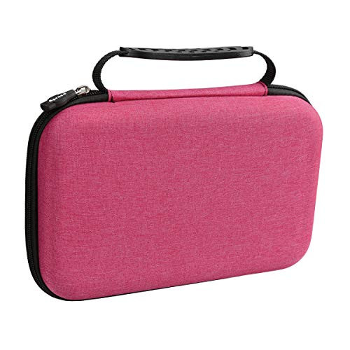 Aproca Hard Travel Carrying Case Compatible Leapfrog LeapPad Ultimate Tablet (Black-New) (Red)