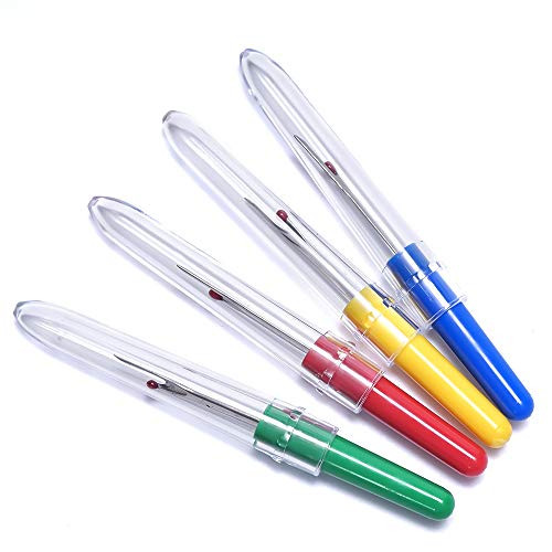 EBLLPA 12Pcs Sewing Seam Ripper Handy Stitch Rippers Sewing Stitch Thread Unpickers Stitch Remover Tools Sewing Seam Cutters Hem Puller Stitch Rippers for Removing Threads Hems and Seams 85cm33 EBLLPA 12Pcs Sewing Seam Ripper Handy Stitch Rippers Sewing Stitch Thread Unpickers Stitch Remover Tools Sewing Seam Cutters Hem Puller Stitch Rippers for Removing Threads Hems and Seams 85cm33