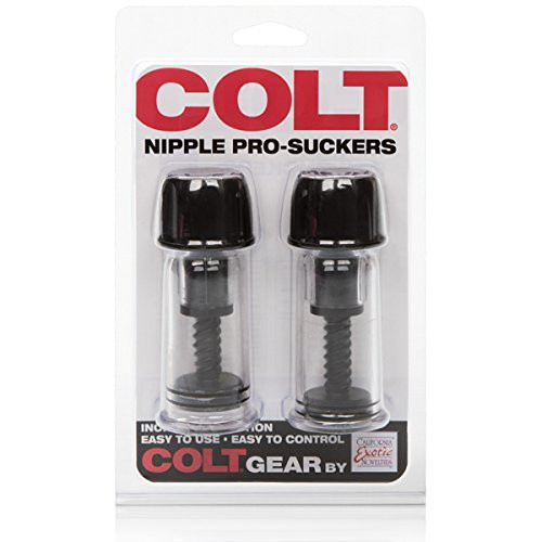 California Exotic Novelties Colt Nipple ProSuckers BlackClear
