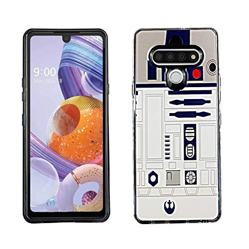 LG Stylo 6 Dual Hybrid Case CASEVEREST 3D Print Design Slim Fit Cover Stylo 6 Star War R2D2 R2D2 Droid Robot