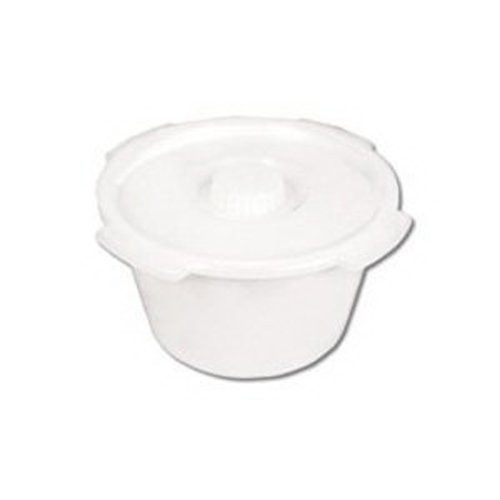 GF Health 6691 Everyday Commode Pail with Cover 7 Quart Pack of 6