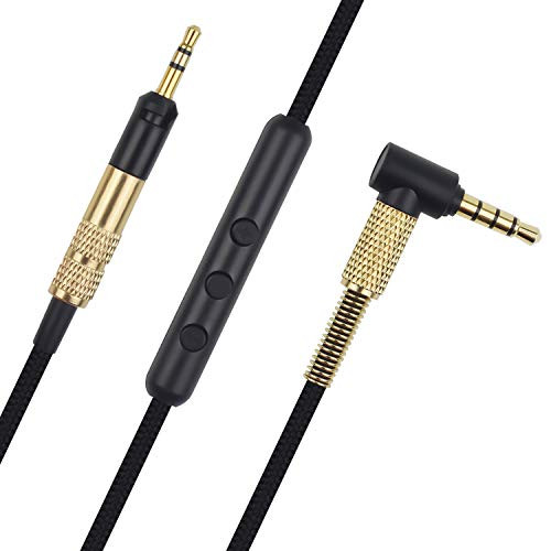 HD598 Replacement Cable Compatible Sennheiser HD598 HD558 HD518 HD599 HD569 HD579 Headphones Stereo Audio Jack Cord Inline Mic&Vol Control HD598 Replacement Cable Compatible Sennheiser HD598 HD558 HD518 HD599 HD569 HD579 Headphones Stereo Audio Jack Cord Inline Mic&Vol Control