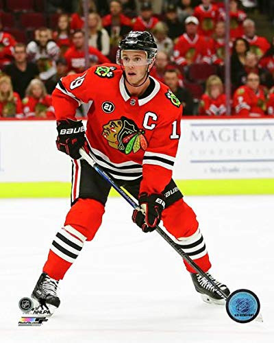 Jonathan Toews Chicago Blackhawks 20182019 NHL Action Photo Size 8 x 10