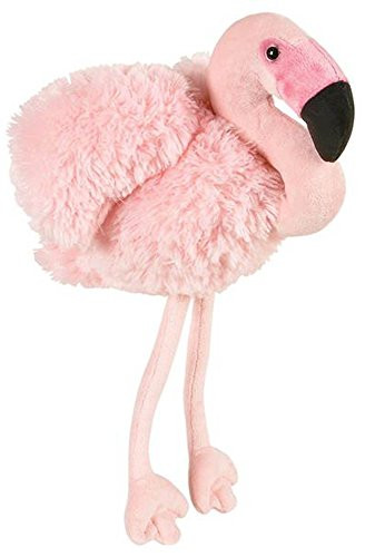 Wildlife Tree 8" Pink Flamingo Stuffed Animal Plush Floppy Zoo Animal Den Collection