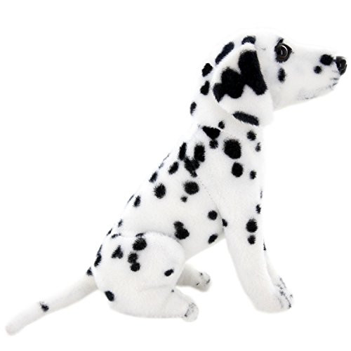 JESONN Realistic Stuffed Animals Dog Plush Toys Sitting Dalmatian,10" or 25CM,1PC JESONN Realistic Stuffed Animals Dog Plush Toys Sitting Dalmatian,10" or 25CM,1PC