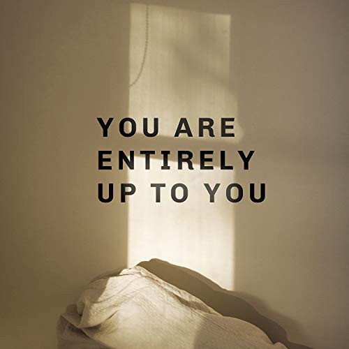 Vinyl Wall Art Decal - You are Entirely Up to You - 11" x 22.5" - Motivational Life Quote for Home Bedroom Living Room Work Office - Positive Quotes for Apartment Workplace Decor