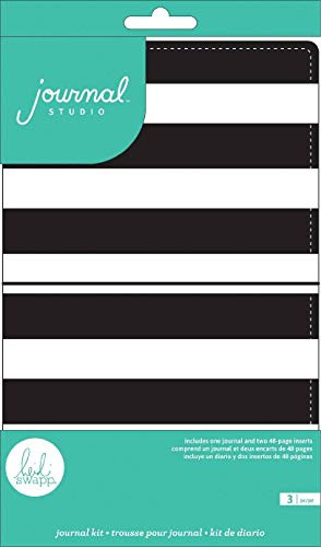 Heidi Swapp 314381 Kit Journal StudioStripe 3 Piece Multicolor