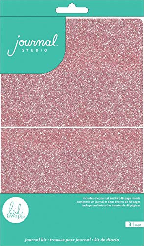 Heidi Swapp 314437 Kit Journal StudioPink Glitter 3 Piece Multicolor