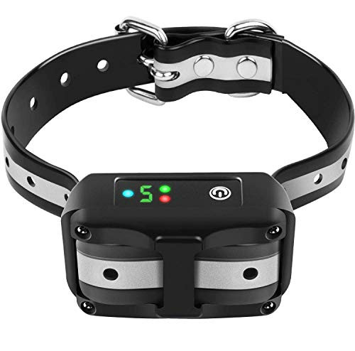 Rechargeable Bark Collar Upgraded  Anti Barking Collar for Dogs Beep Vibration No Harm Shock  Humane Dog Bark Collar Stop Barking for Small Medium Large Dogs