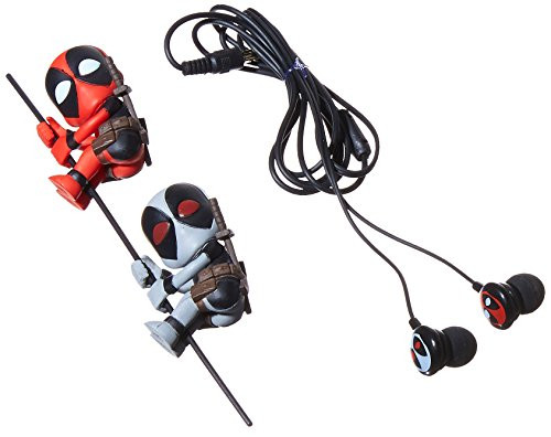 NECA - Scalers - 2" Characters with Custom Earbuds  Deadpool/X-Force Deadpool (Marvel)