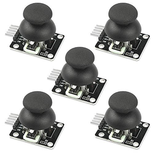 IZOKEE 5 Pcs Joystick Game Breakout Controller Sensor KY023 Module for Arduino PS2 and Raspberry Pi