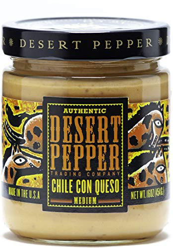 Desert Pepper Trading Con Queso Chile Medium 16Ounce 6 Pack