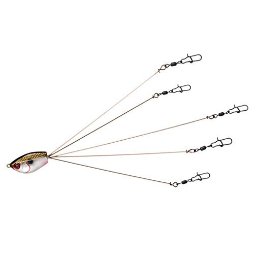 Yum Lures Yumbrella 7Inch Tennessee MultiLure 5 Wire Rig Tennesse Special One Size
