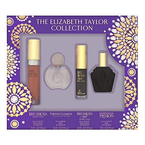 Elizabeth Taylor Fragrance Collection Coffret 4 Piece Set for Women