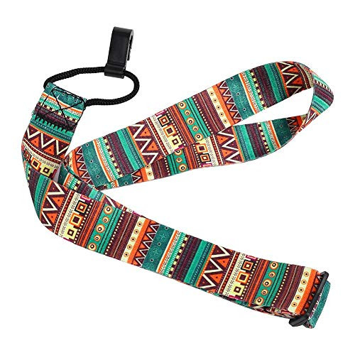 Ukulele Strap Adjustable Nylon Bohemian Stylish Universal Strap Belt Sling With Hook for Ukulele Mini Guitar Accessory Parts