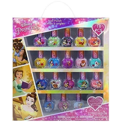 Townley Girl Disney Princess Belle NonToxic PeelOff Nail Polish Set for Girls Glittery and Opaque Colors Ages 3 18 Pack Townley Girl Disney Princess Belle NonToxic PeelOff Nail Polish Set for Girls Glittery and Opaque Colors Ages 3 18 Pack