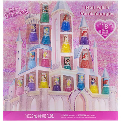 Townley Girl Disney Princess Castlebox NonToxic PeelOff Nail Polish Set for Girls Opaque Colors Ages 3 18 Pack Townley Girl Disney Princess Castlebox NonToxic PeelOff Nail Polish Set for Girls Opaque Colors Ages 3 18 Pack