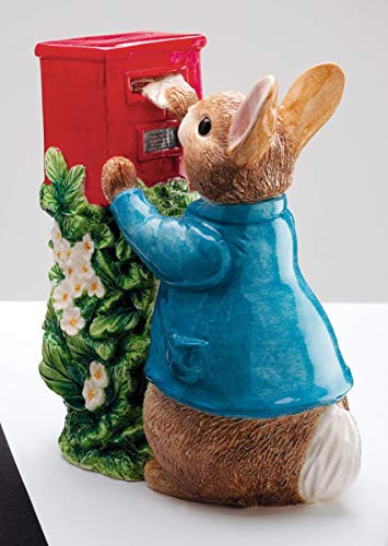 Beatrix Potter Official Peter Rabbit Posting a Letter Money Box Bank  Boxed