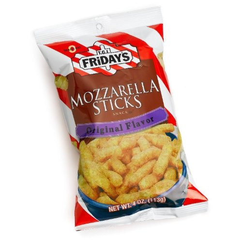 TGI Fridays Mozzarella Snack Sticks 225Ounces Pack of 6