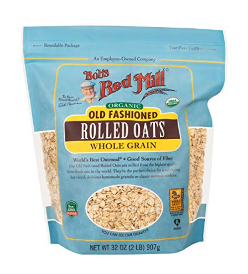 Bobs Red Mill Organic Old Fashioned Rolled Oats 32ounce