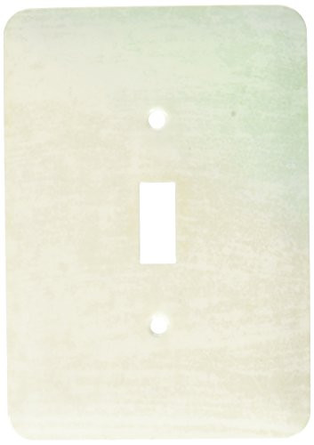3dRose lsp_110406_1 Abstract Ocean Wave Aqua White Art Single Toggle Switch