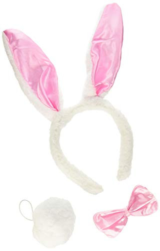 Forum Novelties Jumbo Easter Rabbit Bunny Kit Adult Headband Giant Ears Tail Costume Accessory