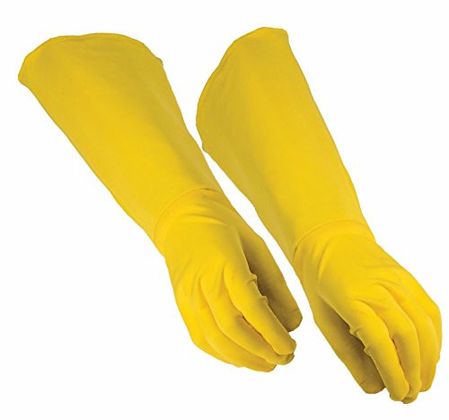 Forum Hero Costume Gauntlet Adult Costume Yellow STANDARD