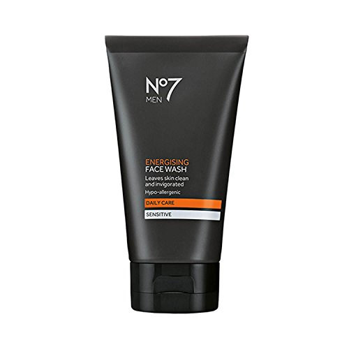 No 7 Men Energising Face Wash HypoAllergenic Daily Care Sensitive Skin 5 ounces