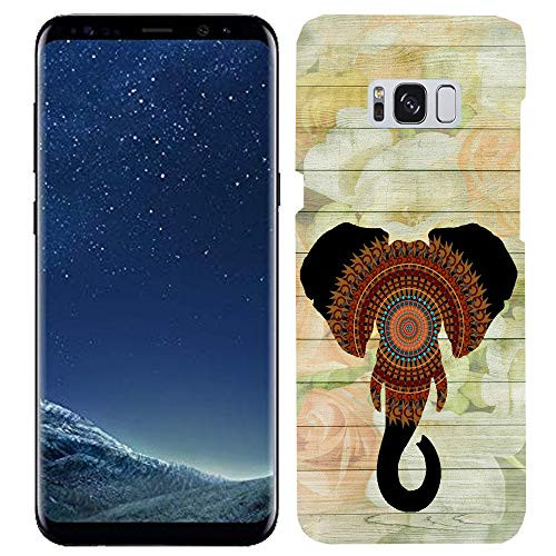 Zonecase for Galaxy S8 Plus Case  Mandala Elephant Shock Absorption with Full Slim Fit Snap Protection Plastic Designer Case