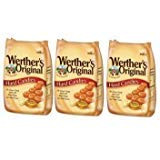Werthers Original Butter Hard Candies 34 oz Pack of 3