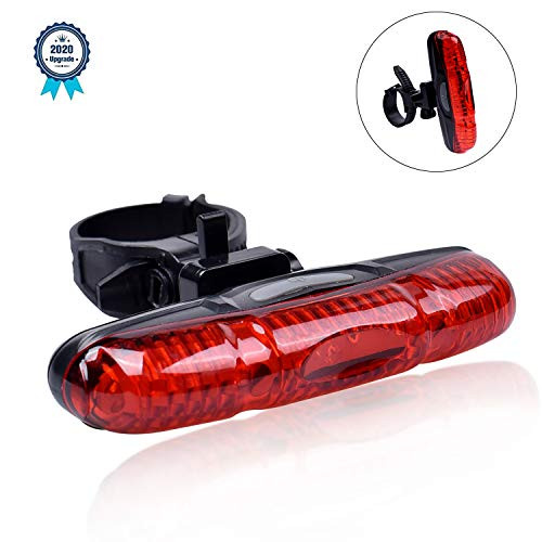 ODAHIS Bicycle Safety Tail Light Super Bright LED Bicycle Rear Light Mountain Road Vehicles at Night Laser Safety Warning Taillights Powerful Red Back Light Flashlight for Cycling Safety