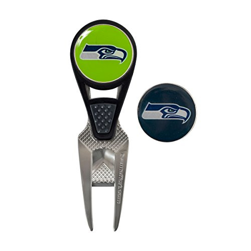 Team Effort Seattle Seahawks CVX Ball Mark Repair Tool 2 Ball Markers Team Effort Seattle Seahawks CVX Ball Mark Repair Tool 2 Ball Markers