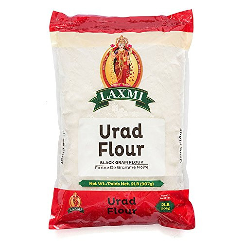 Laxmi Freshly Milled Urad Flour  White Lentil Flour Gluten Free 2lbs