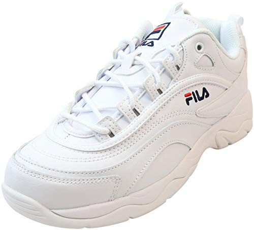 Fila womens Fila Disarray Womens Sneaker WhiteNavyRed 9 US
