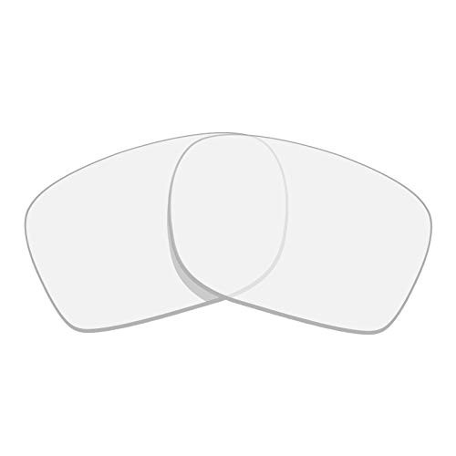 Glintbay 100 PreciseFit Replacement Sunglass Lenses for Oakley Mainlink  Crystal Clear Nonpolarized
