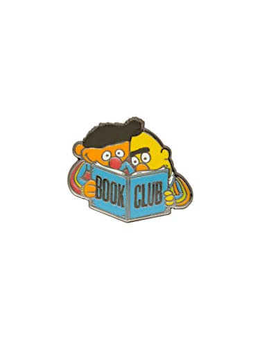 Out of Print Bert and Ernie Book Club Enamel Pin