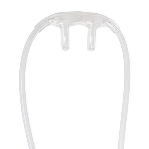 SoftTouch Nasal Oxygen Cannulas  7 Adult Tubing wStandard Connector Value 10 Pack