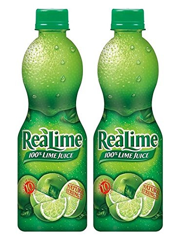 Realime 100 Lime Juice 15 oz 2 PACK