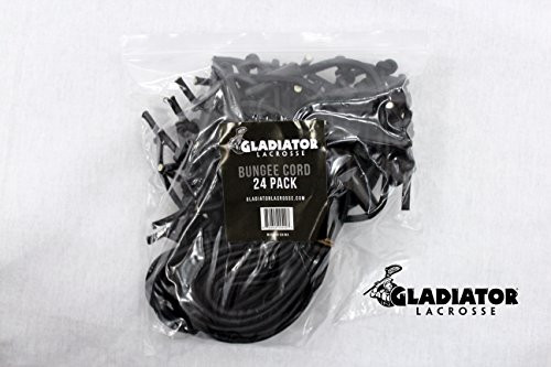 Gladiator Lacrosse Quick Goal Fastener Bungee Cords - 24 Pack